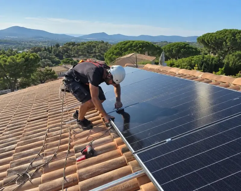 Installateur panneaux solaires Sahune — pose photovoltaïque sur toiture